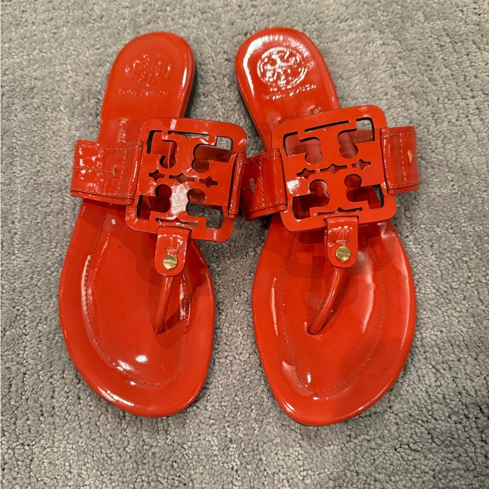 Tory Burch Patent Leather Millers